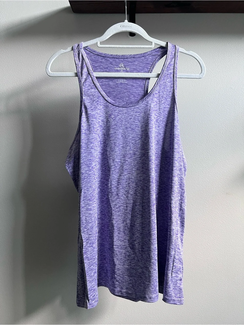 NWOT Real Essentials 5 Athletic tank bundle Racerback dry fit XL - Picture 7 of 7